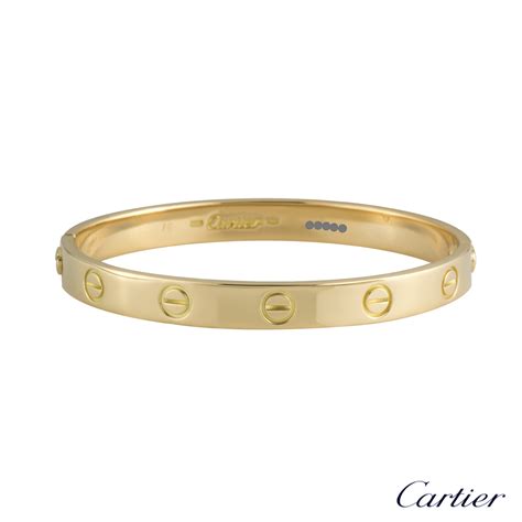 cartier love bracelet size 16